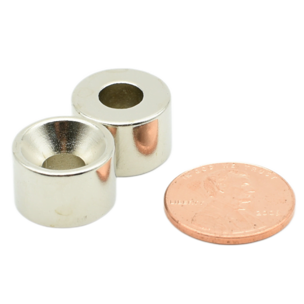 NdFeB Disc countersunk 15mm