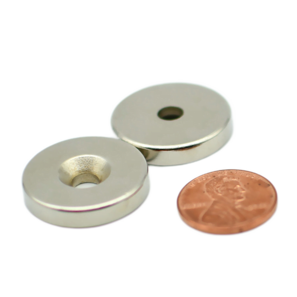 NdFeB Disc countersunk 25mm