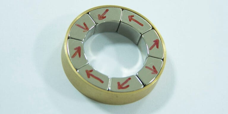 Custom Magnet Rotor for Motors and Generators. Halbach Array - MagnetsTek