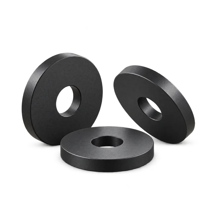 AI-generated annular bonded-magnet disc geometry concept