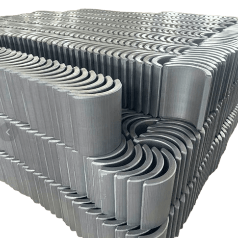 Wet Pressed Ferrite Arc magnets